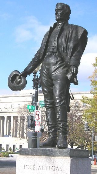 General Jose Gervasio Artigas Statue